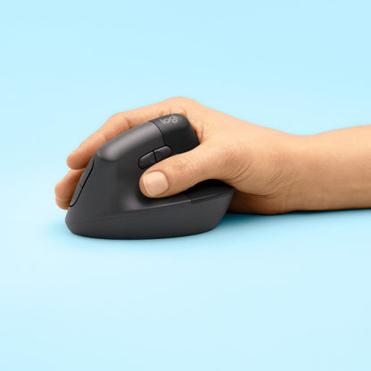 Logitech Lift Vertical Ergonomic Mouse (Graphite) 910-006466