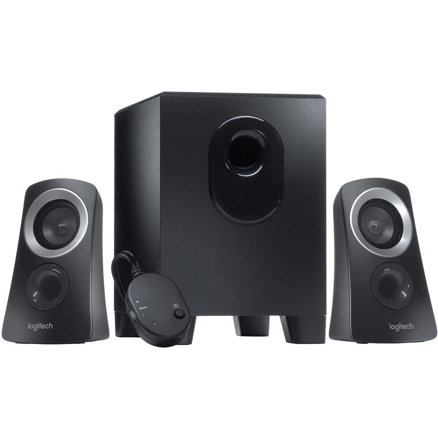 Logitech Z313 2.1 Speaker System - 25 W RMS - Black 980-000382