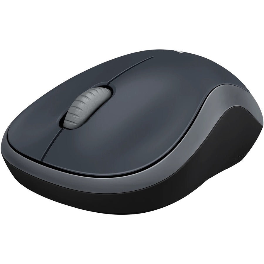 Logitech M185 Wireless Mouse, 2.4GHz with USB Mini Receiver, 12-Month Battery Life, 1000 DPI Optical Tracking, Ambidextrous, Compatible with PC, Mac, Laptop (Swift Grey) 910-002225