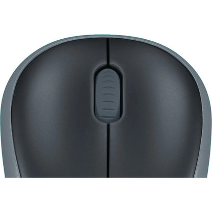 Logitech M185 Wireless Mouse, 2.4GHz with USB Mini Receiver, 12-Month Battery Life, 1000 DPI Optical Tracking, Ambidextrous, Compatible with PC, Mac, Laptop (Swift Grey) 910-002225