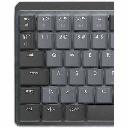 Logitech MX Mechanical Mini Minimalist Wireless Illuminated Keyboard (Linear) (Graphite) 920-010551