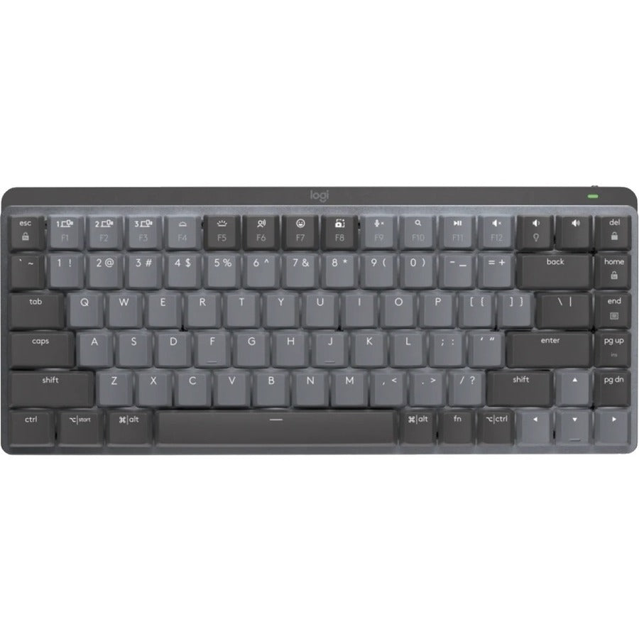 Logitech MX Mechanical Mini Minimalist Wireless Illuminated Keyboard (Linear) (Graphite) 920-010551