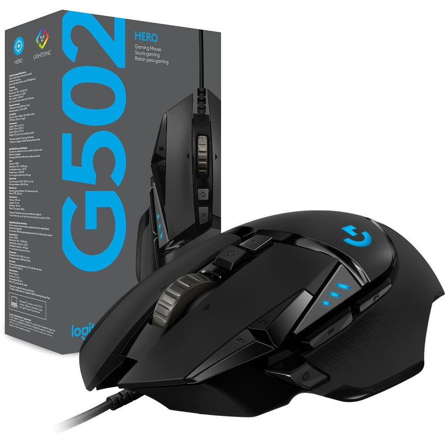 Logitech G502 HERO High Performance Gaming Mouse 910005469