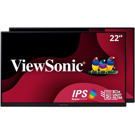 ViewSonic Value VA2256-mhd_H2 22" Class Full HD LED Monitor - 16:9 VA2256-MHD_H2