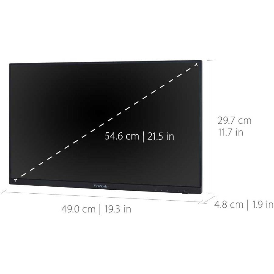 ViewSonic Value VA2256-mhd_H2 22" Class Full HD LED Monitor - 16:9 VA2256-MHD_H2