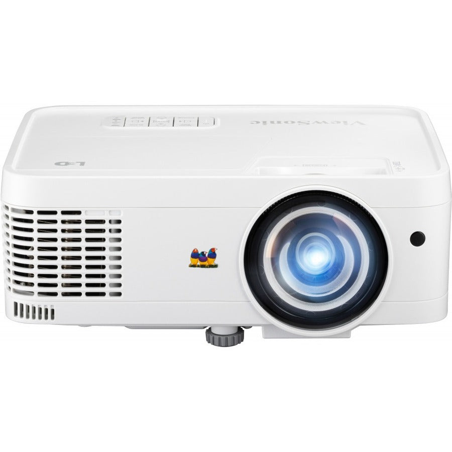 ViewSonic LS560WH Short Throw DLP Projector - 16:10 - Ceiling Mountable, Wall Mountable, Floor Mountable - White LS560WH