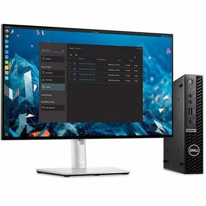 Dell OptiPlex 7000 7020 Plus Desktop Computer - Intel Core i7 14th Gen i7-14700T - vPro Technology - 16 GB - 512 GB SSD - Micro PC - Black K8TX5