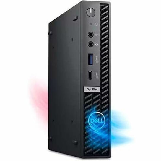 Dell OptiPlex 7000 7020 Plus Desktop Computer - Intel Core i7 14th Gen i7-14700T - vPro Technology - 16 GB - 512 GB SSD - Micro PC - Black K8TX5