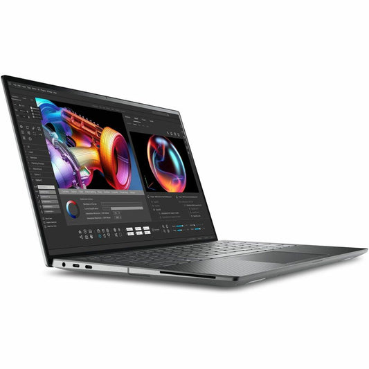 Dell Precision 5000 5490 14" Mobile Workstation - Full HD Plus - Intel Core Ultra 7 165H - vPro Technology - 32 GB - 1 TB SSD - Aluminum Titan Gray JJC7N