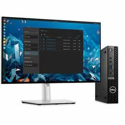 Dell OptiPlex 7000 7020 Plus Desktop Computer - Intel Core i7 14th Gen i7-14700T - vPro Technology - 16 GB - 256 GB SSD - Micro PC - Black P69DR