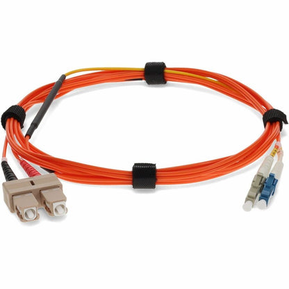 AddOn 2 x SC 62.5/125 to 1 x LC 62.5/125 & 1 x LC 9/125 3m Fiber Optic Mode Conditioning Patch Cable ADD-MODE-SCLC6-3