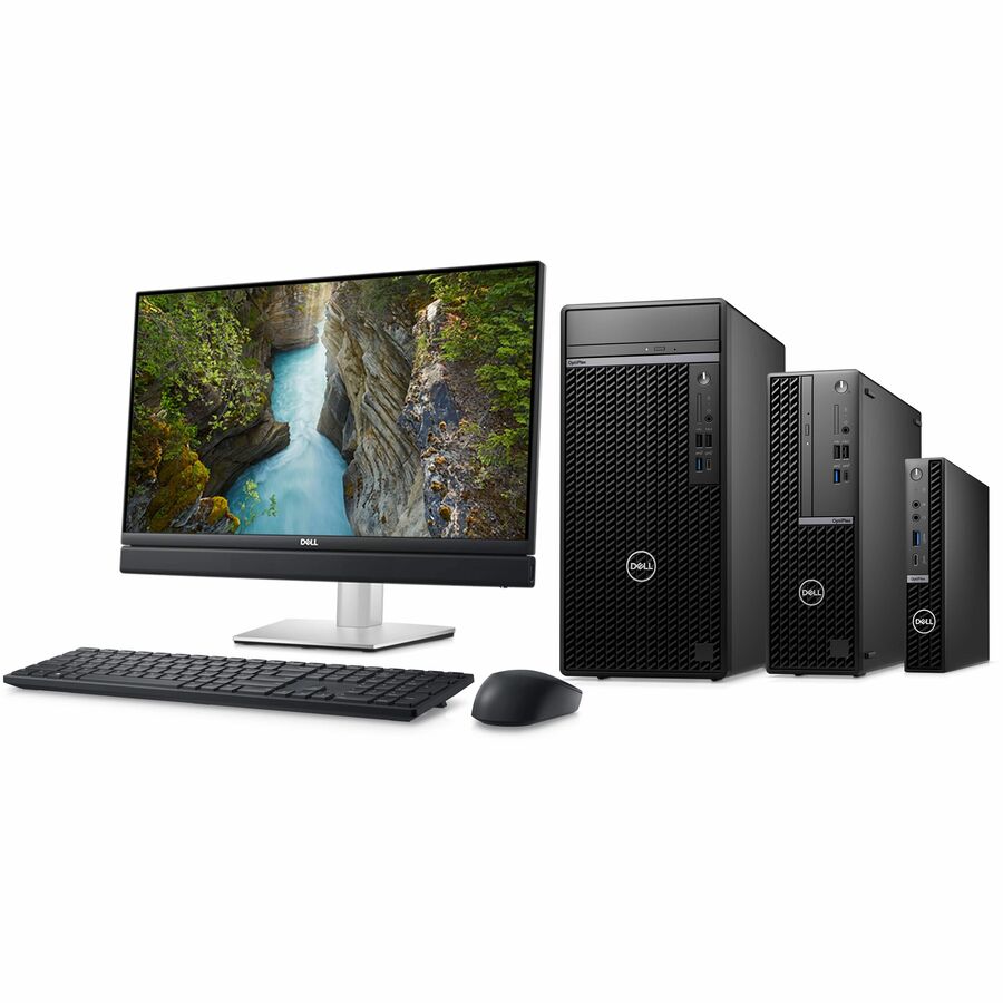 Dell OptiPlex 7000 7410 All-in-One Thin Client - Intel Pentium Gold G7400T Dual-core (2 Core) - Textured Black 35PC6