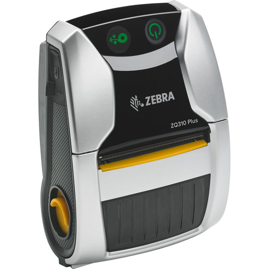 Zebra ZQ310 Plus Mobile, Industrial Direct Thermal Printer - Monochrome - Label/Receipt Print - Bluetooth - Wireless LAN - Near Field Communication (NFC) - Battery Included - With Cutter ZQ31-A0W03R0-00