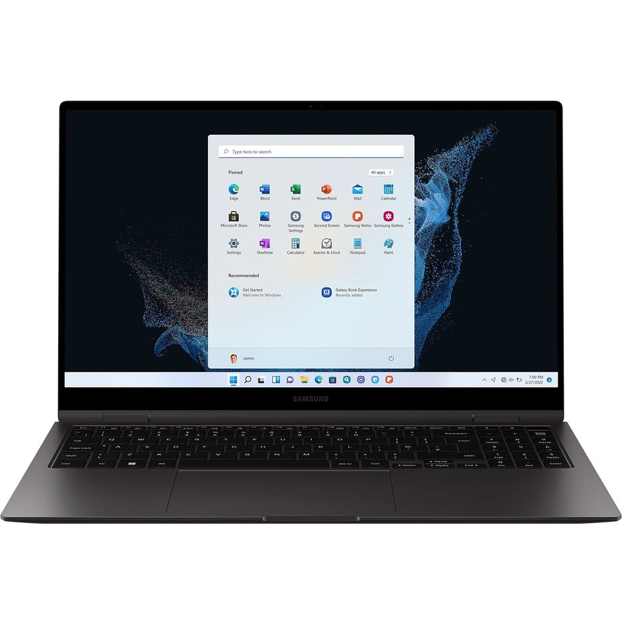 Samsung Galaxy Book2 Pro 360 NP930QED-KA2CA 13.3" Touchscreen Convertible 2 in 1 Notebook - Full HD - Intel Core i5 12th Gen i5-1240P - Intel Evo Platform - 16 GB - 512 GB SSD - Graphite NP930QED-KA2CA