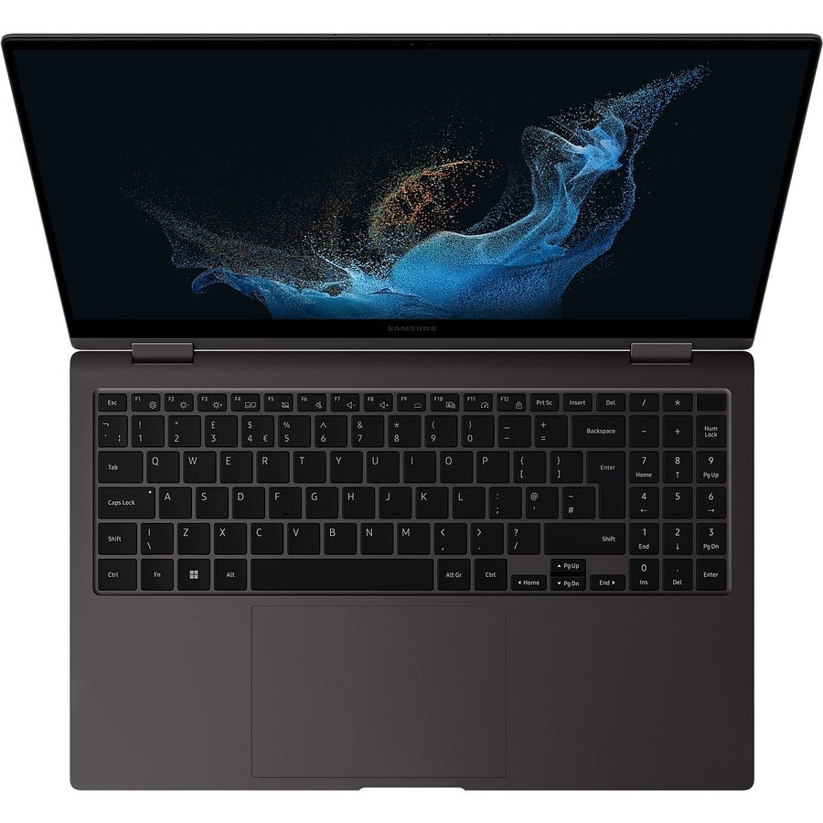 Samsung Galaxy Book2 Pro 360 NP930QED-KA2CA 13.3" Touchscreen Convertible 2 in 1 Notebook - Full HD - Intel Core i5 12th Gen i5-1240P - Intel Evo Platform - 16 GB - 512 GB SSD - Graphite NP930QED-KA2CA