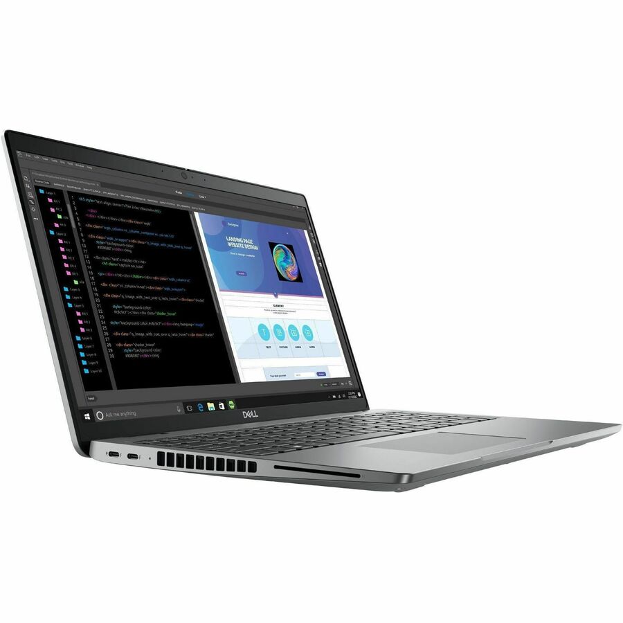 Dell Precision 3000 3580 15.6" Mobile Workstation - Full HD - Intel Core i7 13th Gen i7-1370P - vPro Technology - 16 GB - 512 GB SSD - English (US) Keyboard - Titan Gray 13P1W