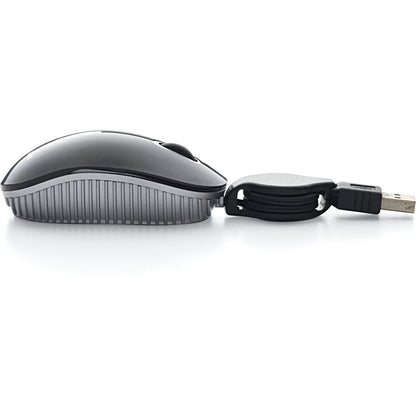 Verbatim Mini Travel Optical Mouse, Commuter Series - Black 98113