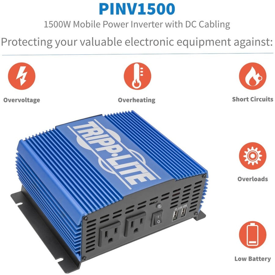 Tripp Lite by Eaton PINV1500 Power Inverter PINV1500