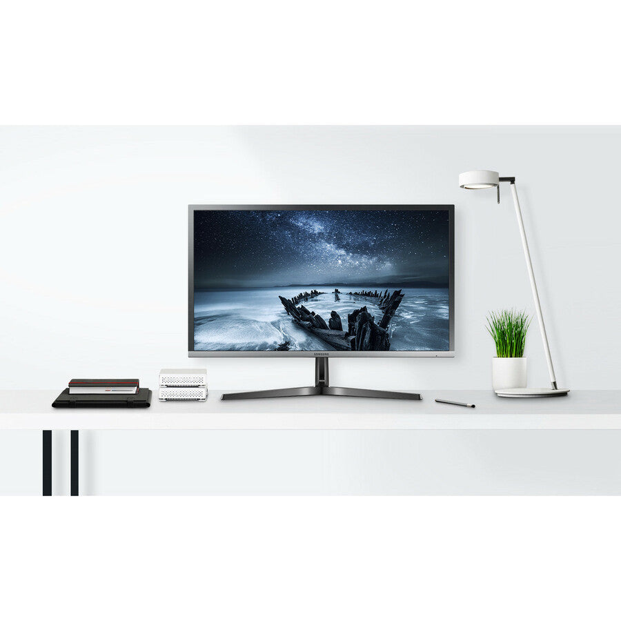 Samsung U28H750UQN 4K UHD LCD Monitor - 16:9 - Black, Silver LU28H750UQNXZA