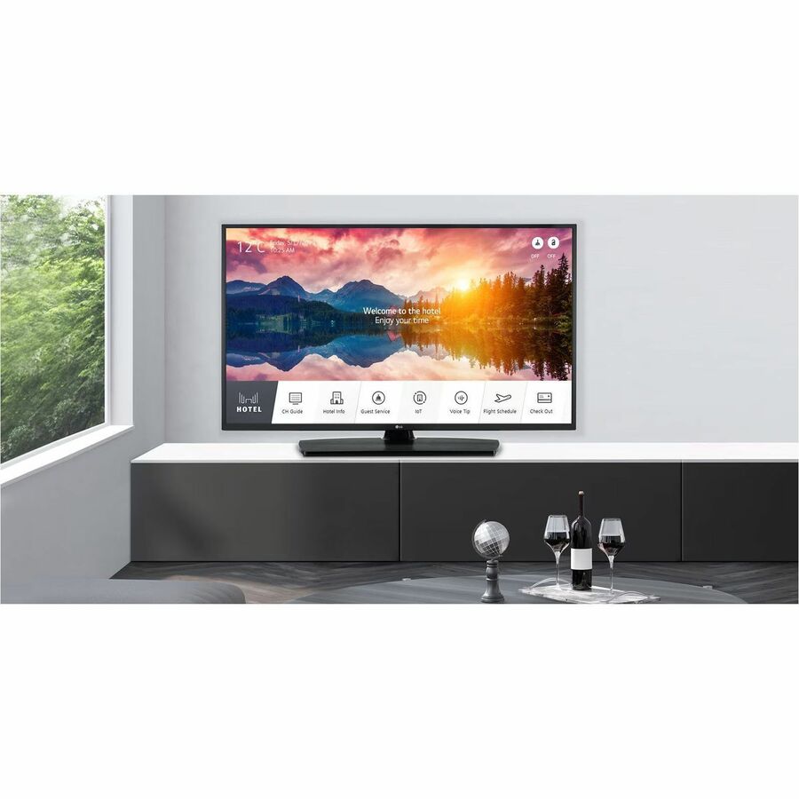 LG US670H 55US670H9UA 55" Smart LED-LCD TV - 4K UHDTV - Ceramic Black 55US670H9UA.AUS