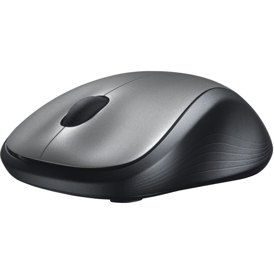 Logitech M310 Wireless Mouse, 2.4 GHz with USB Nano Receiver, 1000 DPI Optical Tracking, 18 Month Battery, Ambidextrous, Compatible with PC, Mac, Laptop, Chromebook (SILVER) 910-001675