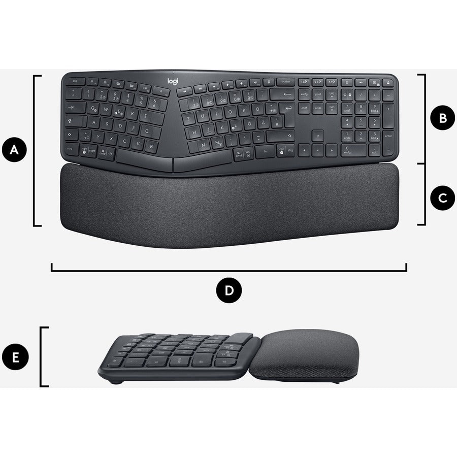 Logitech ERGO K860 Split Ergonomic Keyboard 920-009166