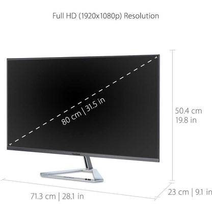 Viewsonic 32" Display, IPS Panel, 1920 x 1080 Resolution VX3276-MHD