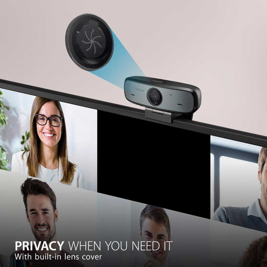 ViewSonic VB-CAM-002 Video Conferencing Camera - 30 fps - Black, Silver - Micro USB VB-CAM-002