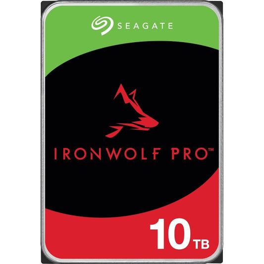 Disque dur Seagate IronWolf Pro ST10000NT001 10 To - 3,5" interne - SATA (SATA/600) - Méthode d'enregistrement magnétique conventionnel (CMR) ST10000NT001