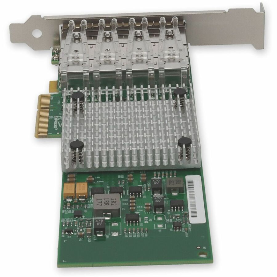 AddOn 10Gbs Quad Open SFP+ Port PCIe x8 Network Interface Card ADD-PCIE-4SFP