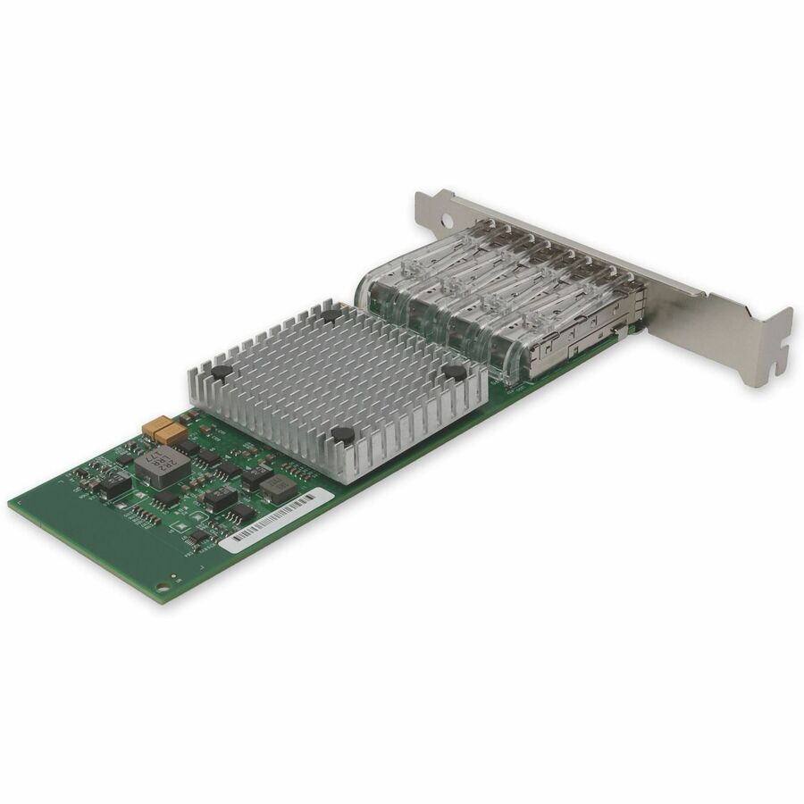 AddOn 10Gbs Quad Open SFP+ Port PCIe x8 Network Interface Card ADD-PCIE-4SFP