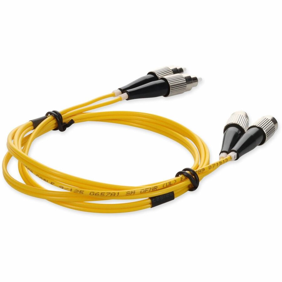 AddOn Fiber Optic Duplex Patch Network Cable ADD-FC-FC-1M9SMF