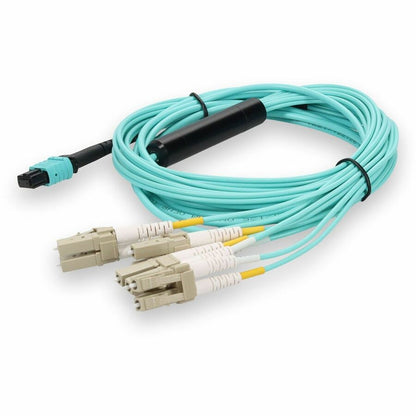 AddOn 3m MPO to 4xLC Duplex Fanout OM3 LOMM Patch Cable for Juniper Networks MTP-4LC-M3M-AO