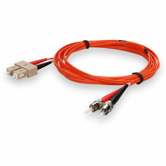 AddOn 3m Multi-Mode fiber (MMF) Duplex ST/SC OM1 Orange Patch Cable ADD-ST-SC-3M6MMF