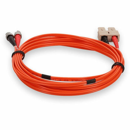 AddOn 3m Multi-Mode fiber (MMF) Duplex ST/SC OM1 Orange Patch Cable ADD-ST-SC-3M6MMF