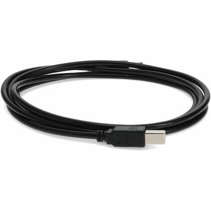 AddOn 10ft USB Type A Male to Type B Male Black Cable USBEXTAB10