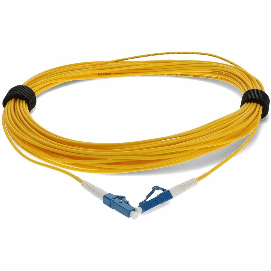 AddOn 15m Single-Mode fiber (SMF) Simplex LC/LC OS1 Yellow Patch Cable ADD-LC-LC-15MS9SMF