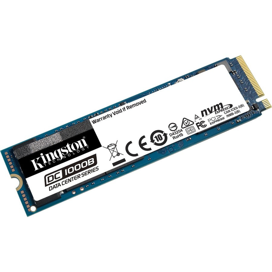 Disque SSD Kingston DC1000B 480 Go - M.2 2280 interne - PCI Express NVMe (PCI Express NVMe 3.0 x4) SEDC1000BM8/480G