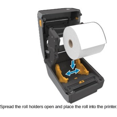 Zebra ZD421c Desktop Thermal Transfer Printer - Monochrome - Label/Receipt Print - USB - USB Host - Bluetooth - Wireless LAN - Near Field Communication (NFC) - US ZD4A043-C01W01EZ