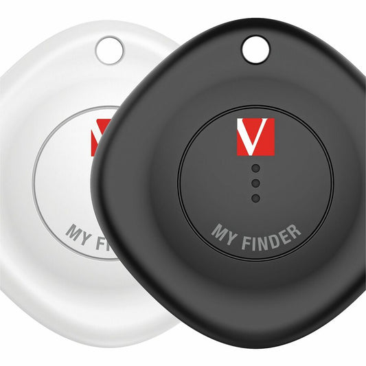 Verbatim My Finder Bluetooth Tracker 2Pk - Black, White 32131