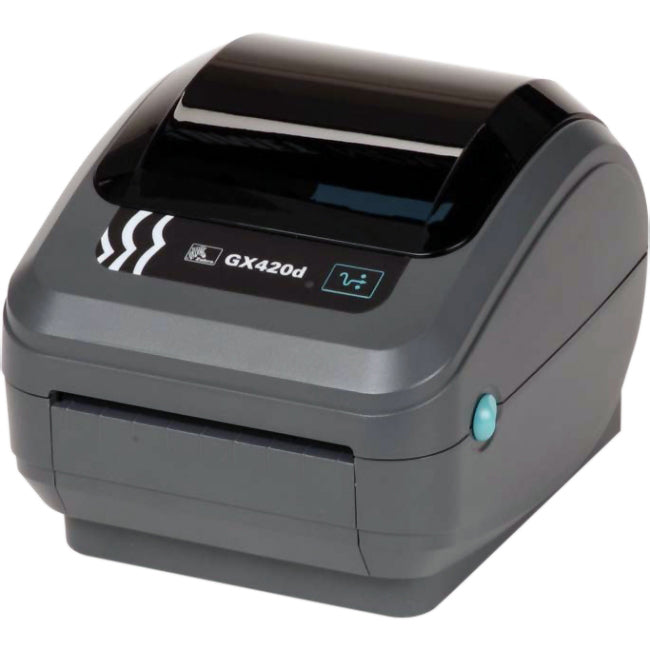 Zebra GX420d Desktop Direct Thermal Printer - Monochrome - Label Print - Fast Ethernet - USB - Serial - US GX42-202410-000