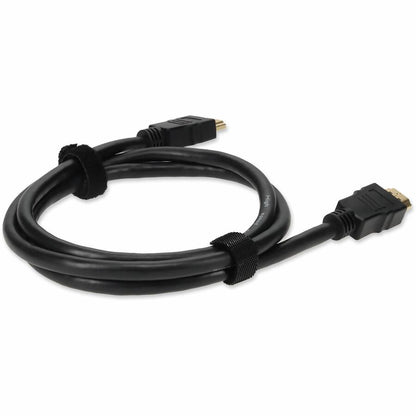 AddOn Dell 331-2292 compatible 91cm (3.0ft) HDMI 1.4 Male to Male Black Stacking Cable 331-2292-AO