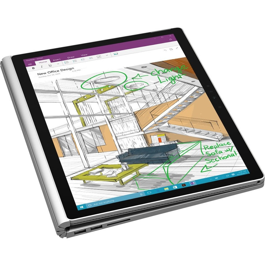 Microsoft Surface Book 3 15" Touchscreen Detachable 2 in 1 Notebook - Intel Core i7 10th Gen i7-1065G7 - 32 GB - 512 GB SSD - English Keyboard - Platinum TNF-00001