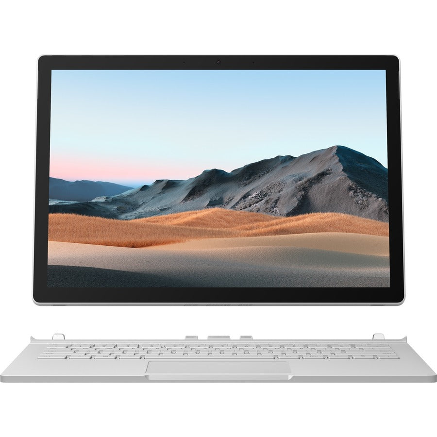 Microsoft Surface Book 3 15" Touchscreen Detachable 2 in 1 Notebook - Intel Core i7 10th Gen i7-1065G7 - 32 GB - 512 GB SSD - English Keyboard - Platinum TNF-00001