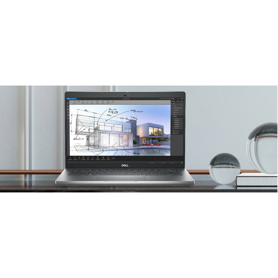 Dell Precision 3000 3470 14" Mobile Workstation - Full HD - Intel Core i5 12th Gen i5-1250P - vPro Technology - 16 GB - 512 GB SSD - English (US) Keyboard - Titan Gray T6R97