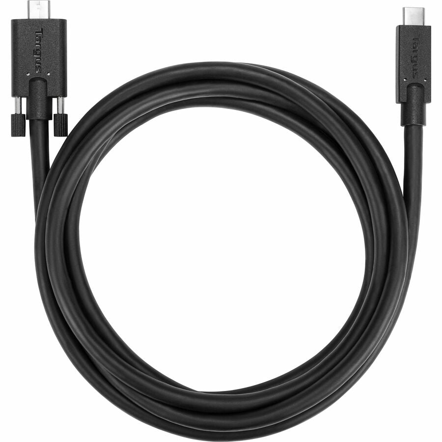 Targus 1.8 Metre USB-C Male to USB-C Male 10Gbps Screw-In Cable ACC1122GLX