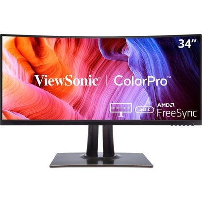 ViewSonic ColorPro VP3481a 34" Class UWQHD Curved Screen LED Monitor - 21:9 VP3481a