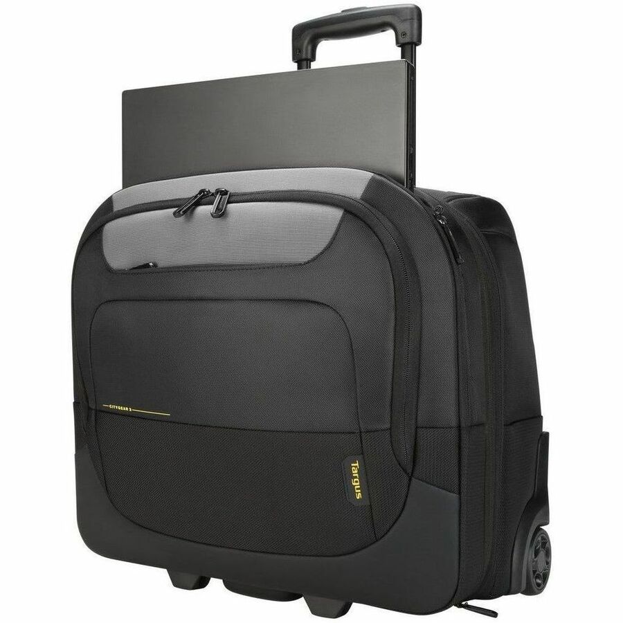 Targus CityGear TCG717GL Carrying Case (Roller) for 15.6" to 17.3" Notebook - Black, Gray TCG717GL