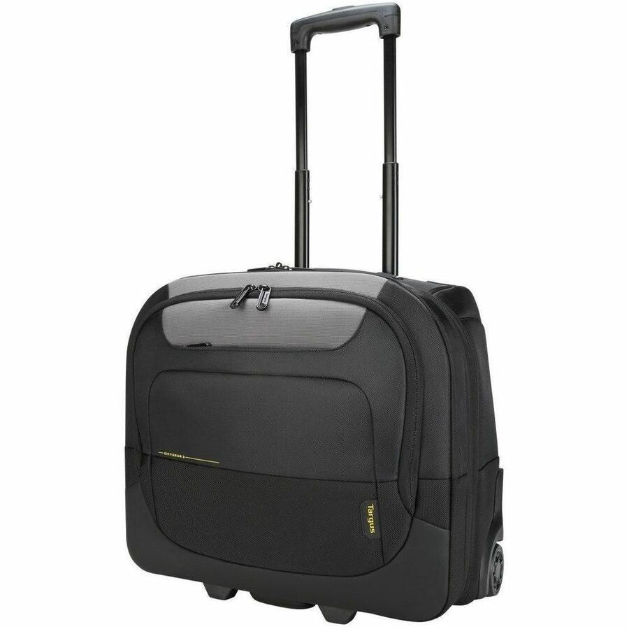 Targus CityGear TCG717GL Carrying Case (Roller) for 15.6" to 17.3" Notebook - Black, Gray TCG717GL