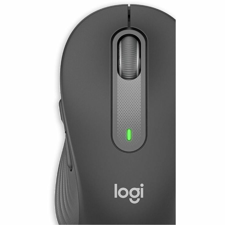 Logitech Signature M650 Wireless Mouse - For Small to Medium Sized Hands, 2-Year Battery, Silent Clicks, Customizable Side Buttons, Bluetooth, Multi-Device Compatibility (Graphite) 910-006250